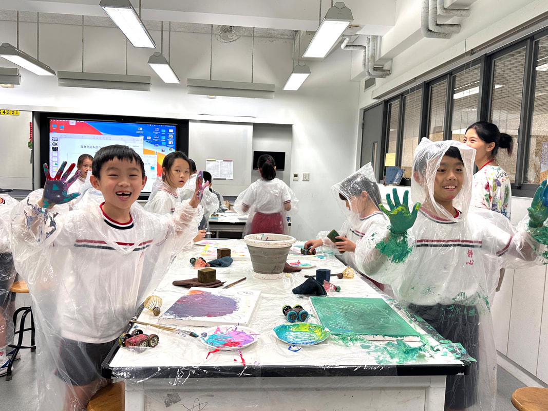 畫的室藝術教育推廣-台北-靜心國小