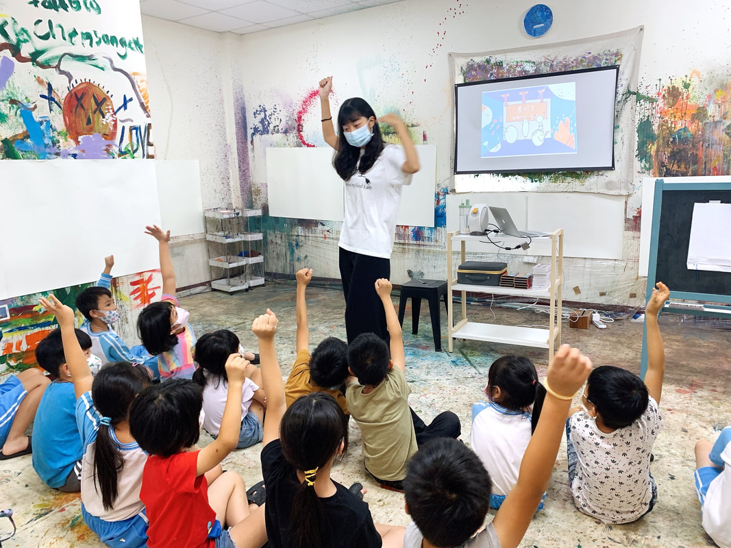 畫的室藝術教育推廣-台南-篤加國小低年級