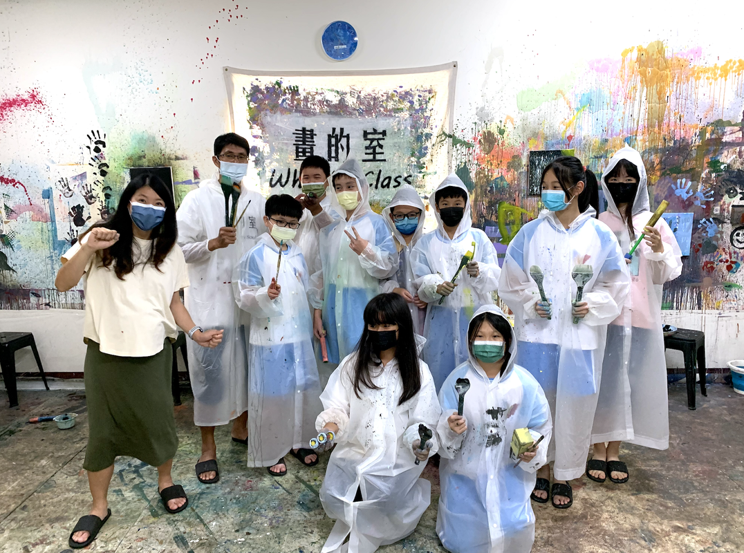 畫的室藝術教育推廣-台南-篤加國小高年級