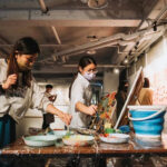 畫的室大型彩繪創作案例-為臺灣而教入場創作簽到體驗