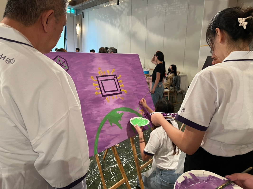 畫的室DEIX藝術團建-團隊自由拼畫