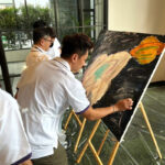 畫的室DEIX藝術團建-團隊自由拼畫案例分享- ASM 台灣先藝科技股份有限公司