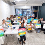 畫的室DEIX藝術團建-大型團創xLucky畫布活動案例-NXP Taiwan 台灣恩智浦半導體