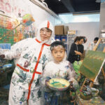畫的室DEIX藝術團建-大型團創xLucky畫布活動案例-新光醫院家庭日