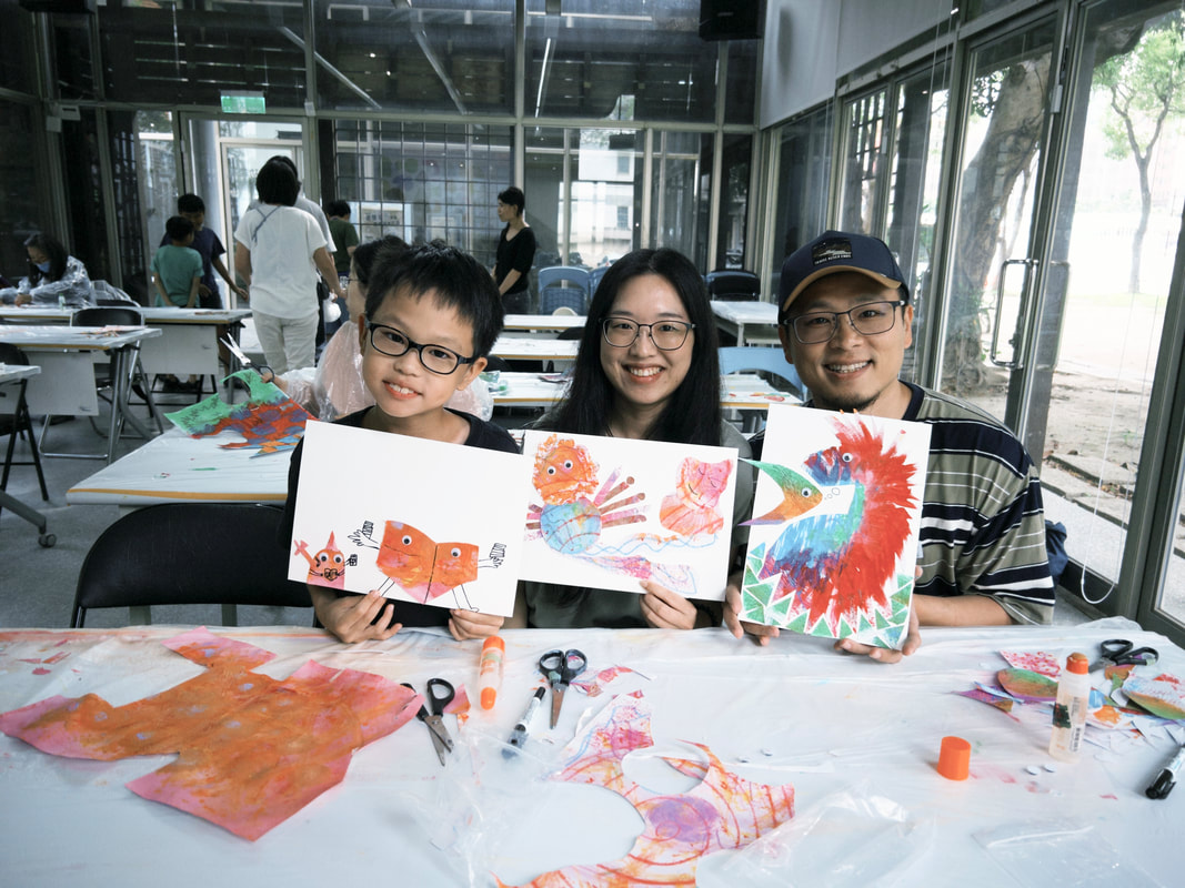 特質怪獸創作-新竹市圖書館x親子創作工作坊
