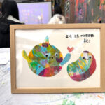 畫的室特質怪獸創作-結合社工師分享，帶領銘傳大學師生自我探索與療癒